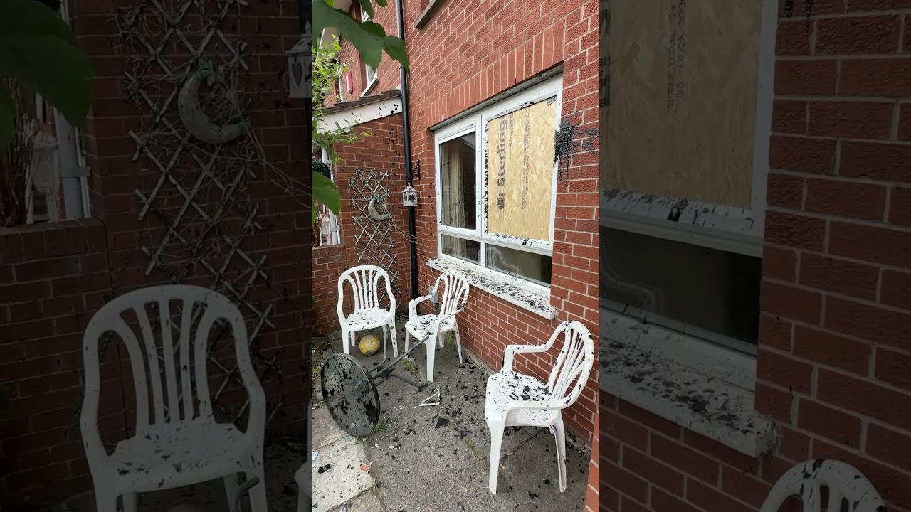 An immigrant family has fled their Co Down home after two children were injured during an attack