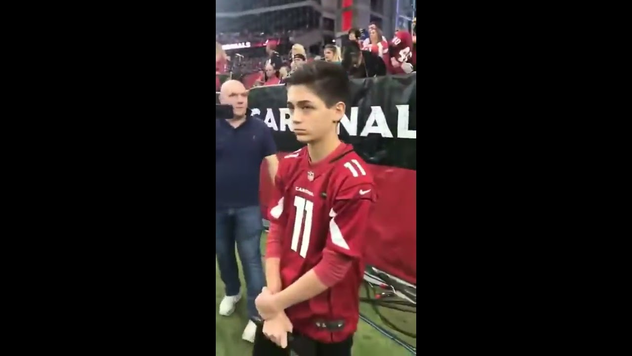 Asher Dov Angel saying the National Anthem