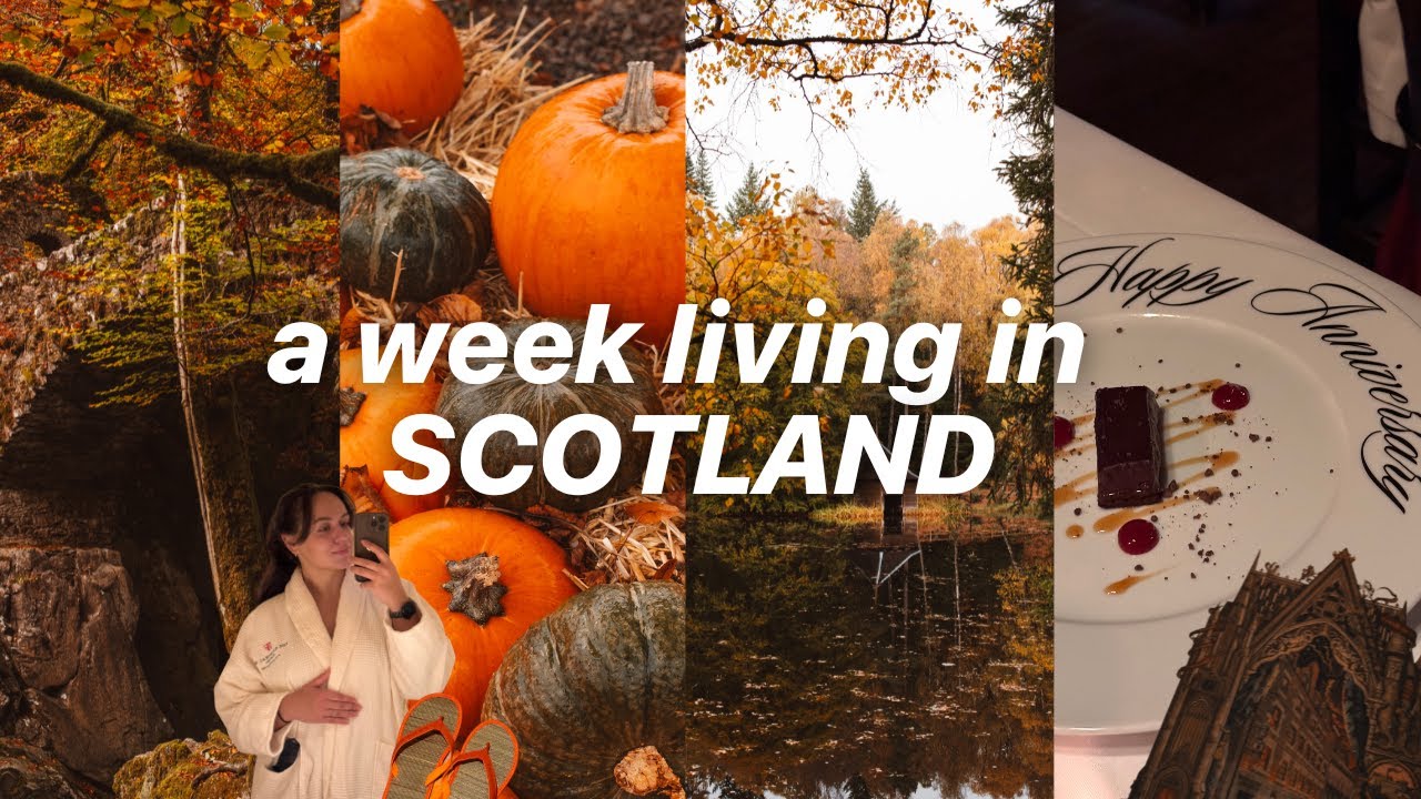 a week living in scotland: autumnal walks, thoughts on content creation and Balmoral Spa