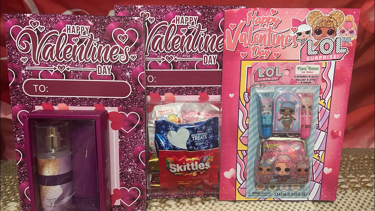 Lunchtime in the Treasure Chest live! Making Jumbo Valentine’s Day Gards #viralgifts
