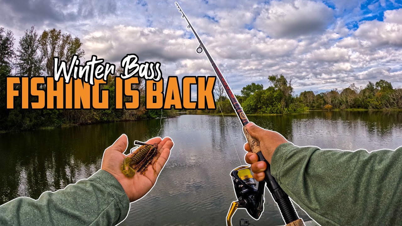 Jigging For Bass at Tenoroc Fish Management, Winter Bass Fishing (Lakeland, FL)