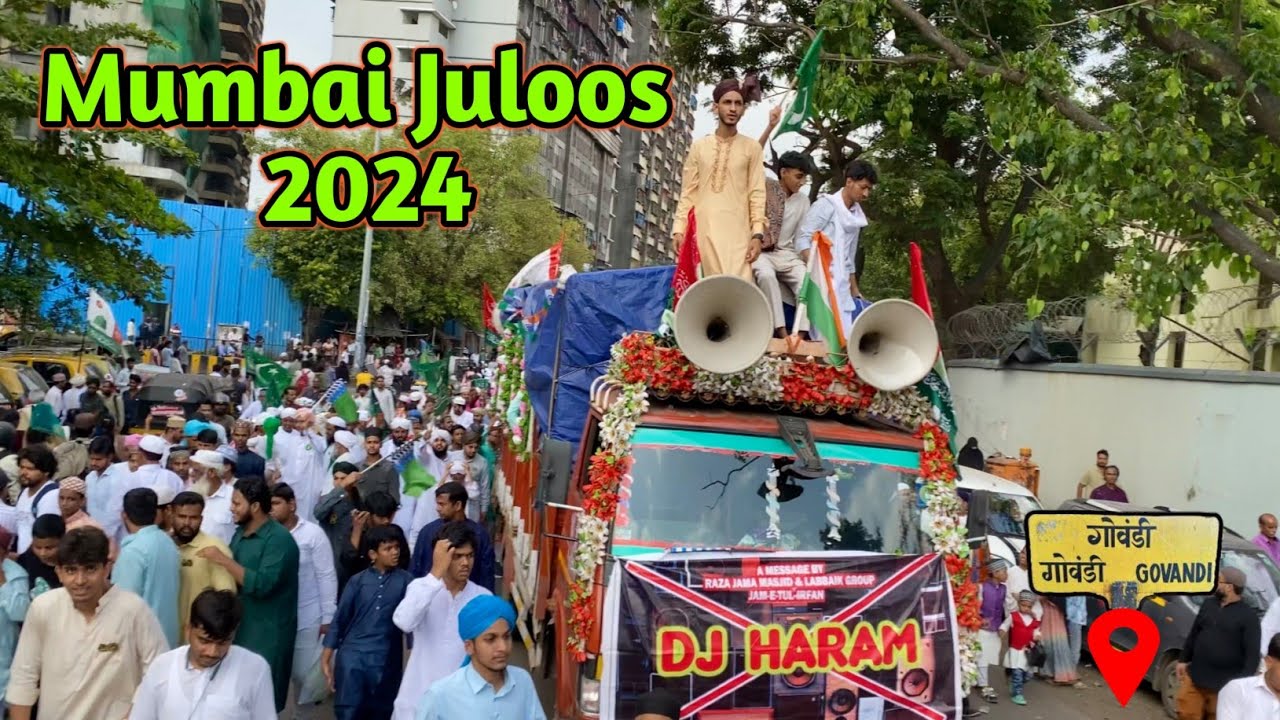 [Juloos] Eid Milad Un Nabi Mubarak 2024 | EP.2 Bumbai Govandi Juloos Mumbai