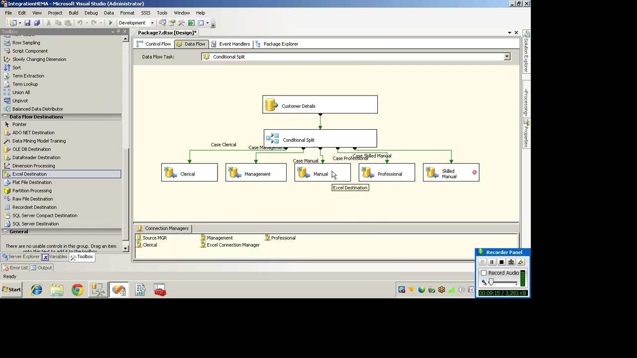SSIS Learnings   Conditional Split