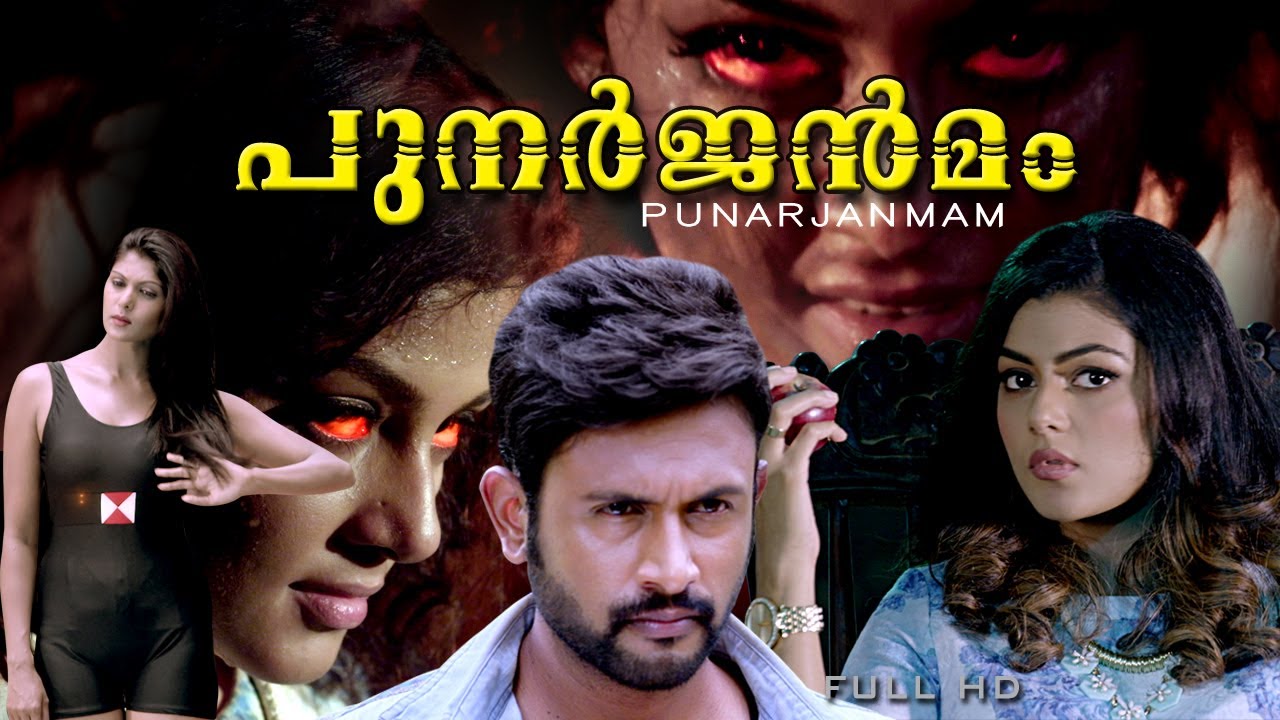 PUNERJENMAM  | Malayalam horror  movie  | entertainer cinema | Dubbed from Karva |