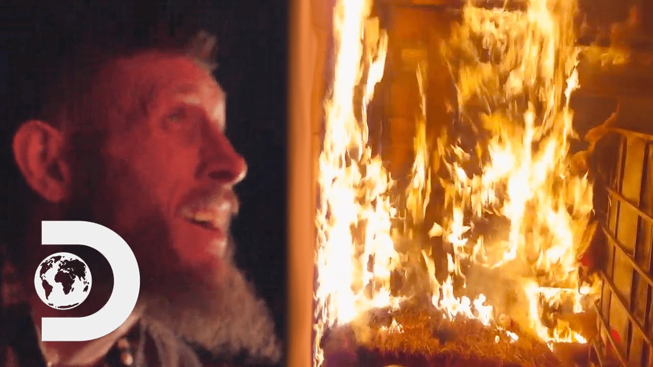 HUGE Moonshine Fire Burns Down House I Moonshiners