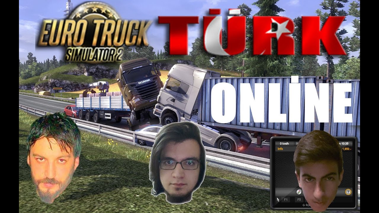 Euro Truck Simulator 2 Türkçe Multiplayer | Hepsini Taklaya Getirdim