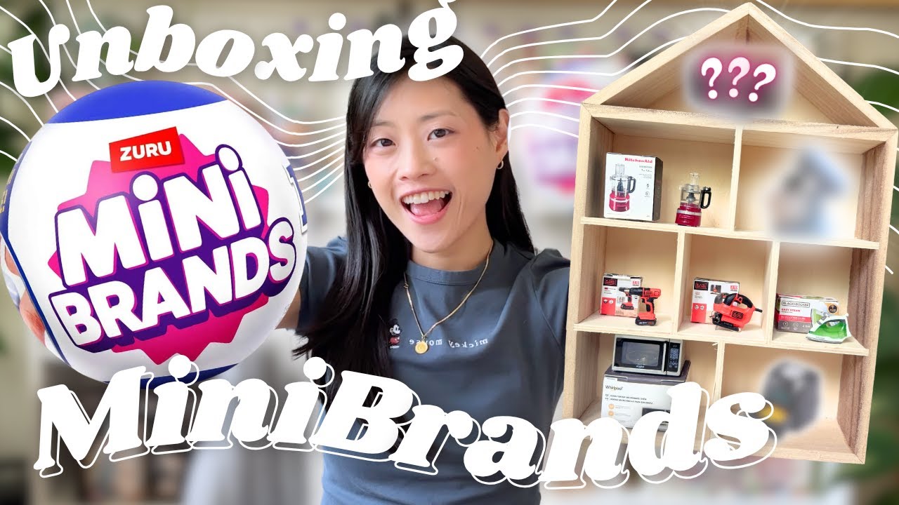 Opening MINIATURE Appliances? (Mini Brands Home Series)