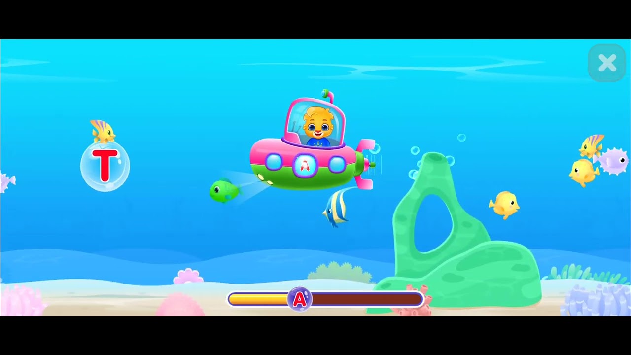 Kids learning Lucas ABC game Part 5||{learn ABC for kids