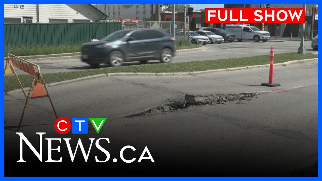 Roads buckle under extreme heat, NSL team lands in Winnipeg | CTV Your Morning Winnipeg July 15 2026