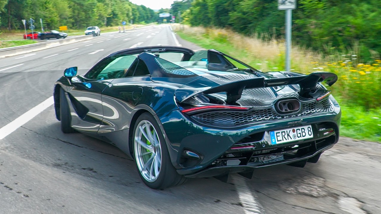 McLaren 750S - PURE Accelerating Sounds!