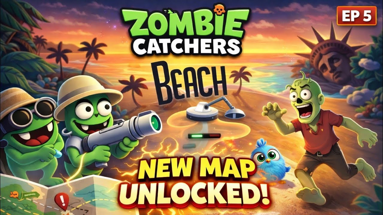 New Map Unlocked | Zombie Catchers Gameplay Episode 5