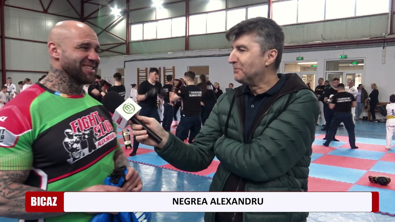 INTERVIU cu Alexandru Negrea FSA Kenshinkan & Kickboxing BICAZ 2025