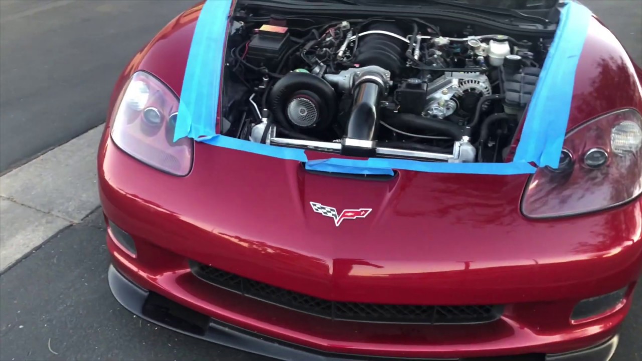Dyno day for the C6 Grandsport NEW supercharger