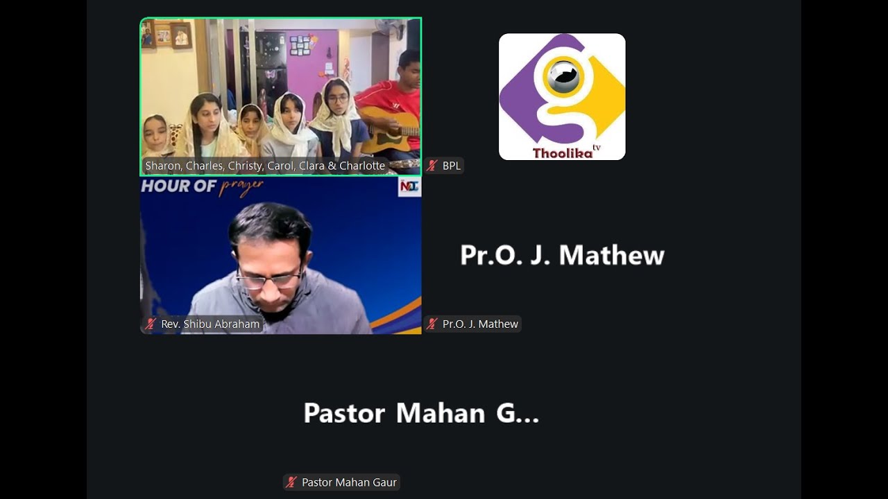 English Prayer Line (EPL) - 307th Day of Prayer