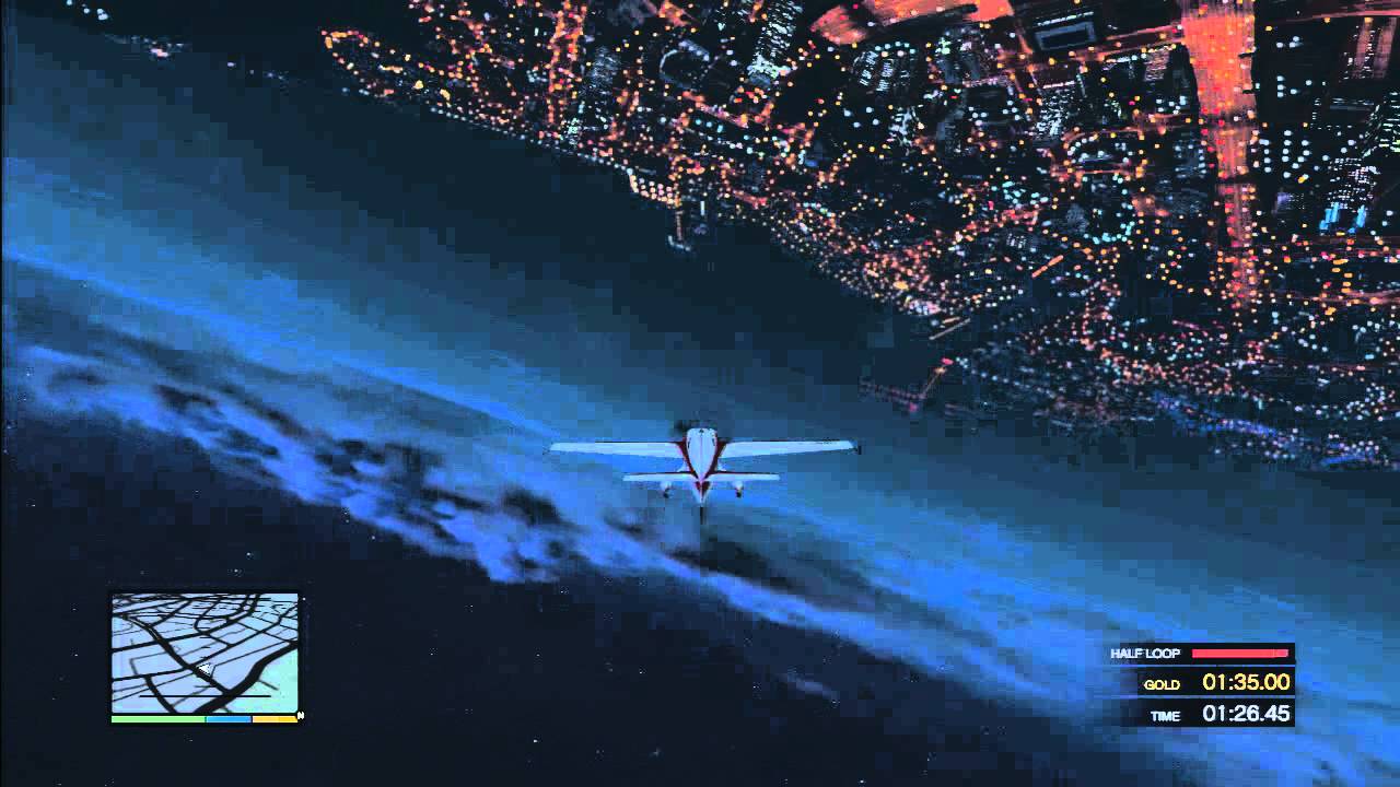 GTA V Gameplay Mission 7 Flight School Loop The Loop Walkthough HD