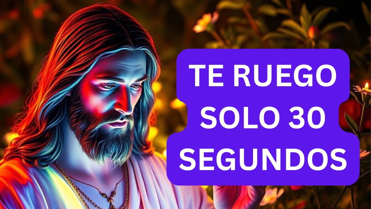 Dios dice: &iquest;Me das 20 segundos? | Mensaje de Dios para ti hoy | Mensaje de Dios hoy #jes&uacute;s #dios