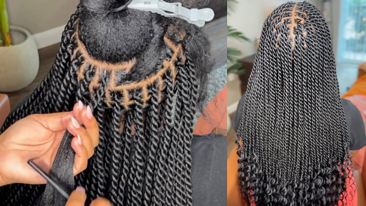 How To Get The Perfect Rope Twist | &bull;BraidsByTyTi