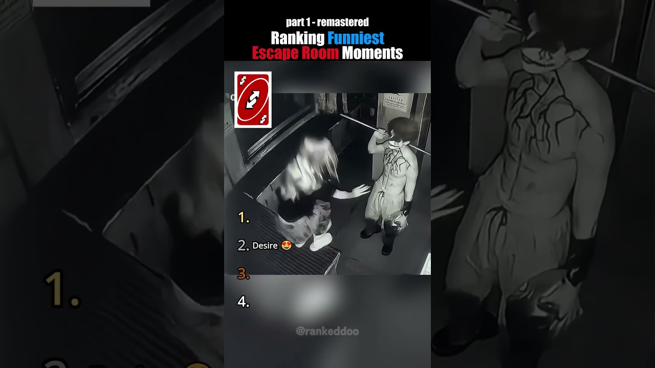 Ranking Best Escape Room Moment part 1 - remastered