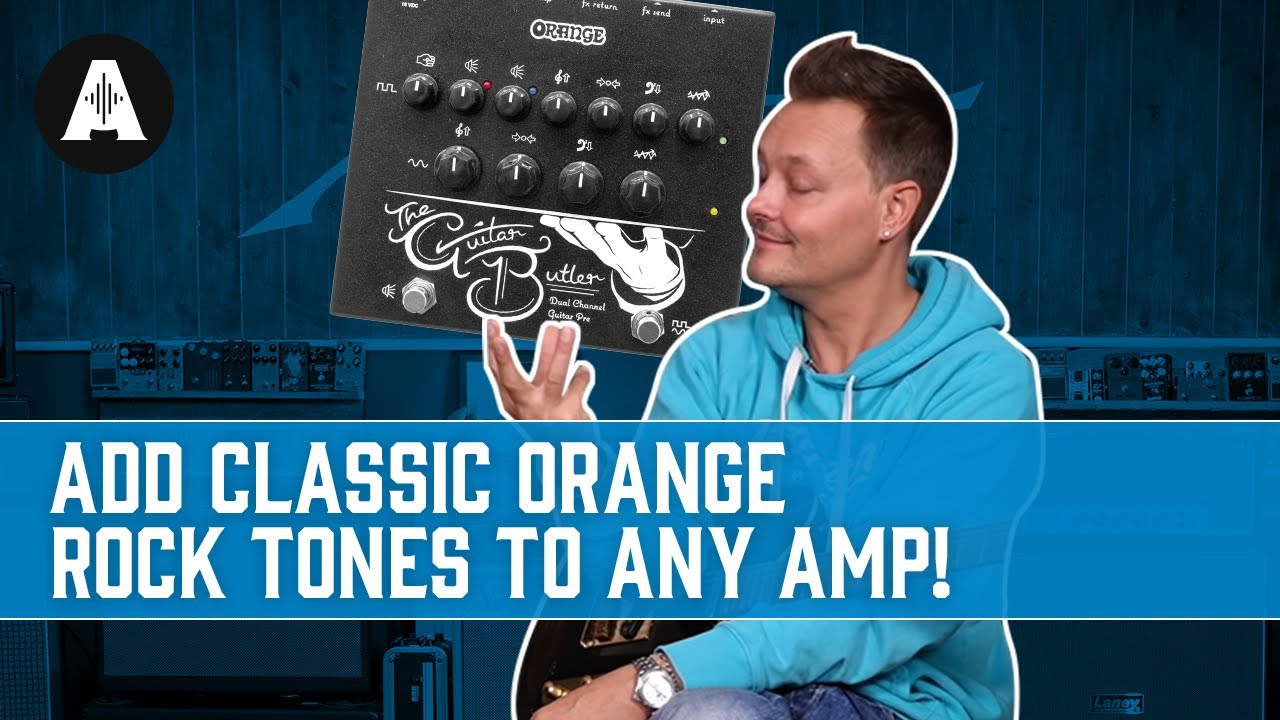 Add Classic Orange Rock Tones to ANY Amp with the Guitar Butler Preamp Pedal!
