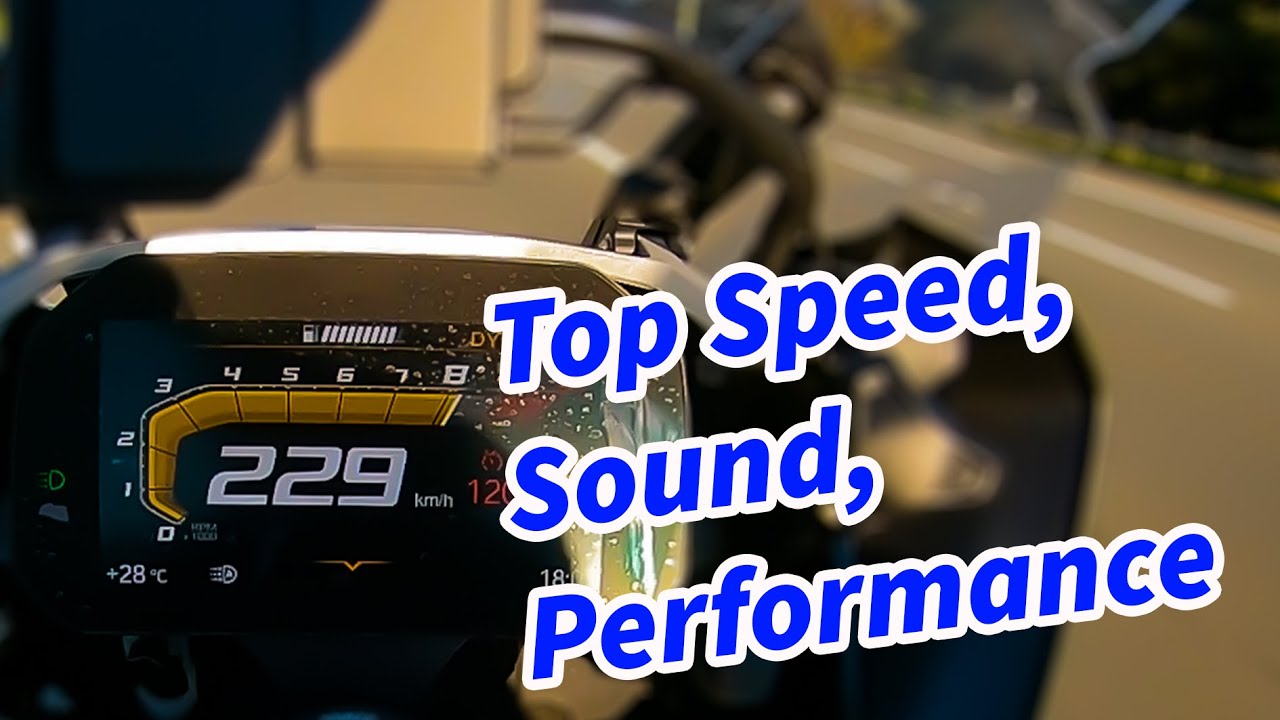 BMW R 1250 GS Top Speed, Sound, Performance