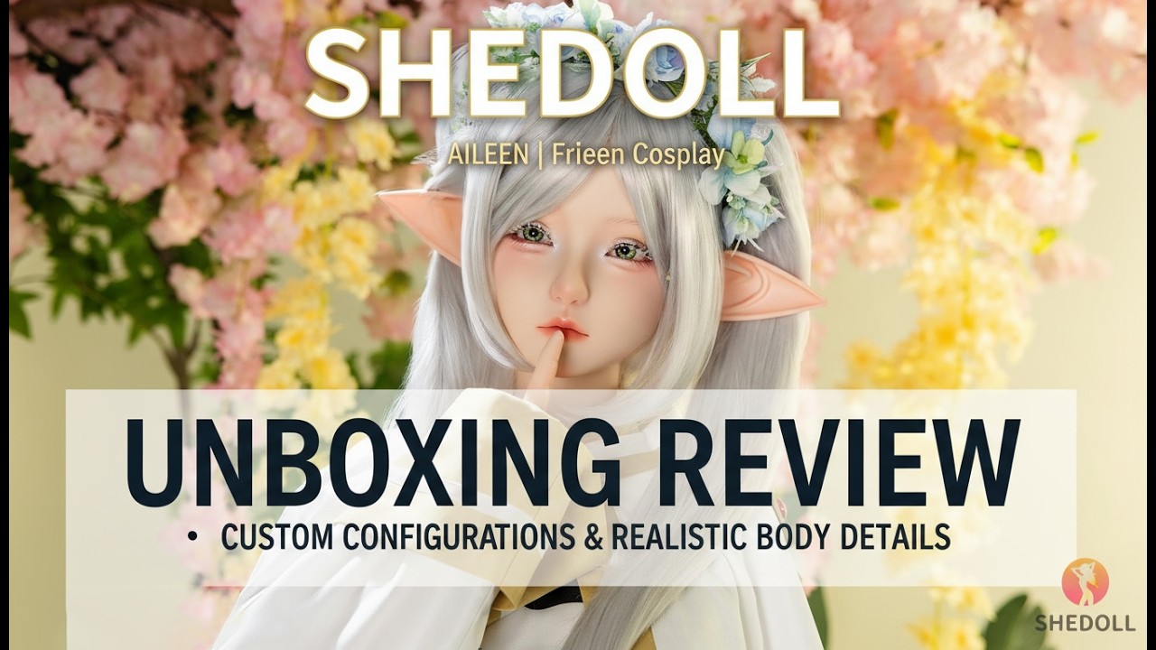 Unboxing SHEDOLL AILEEN: Jaw-Dropping Frieren Cosplay Realism!｜Custom Anime Sex Doll Review