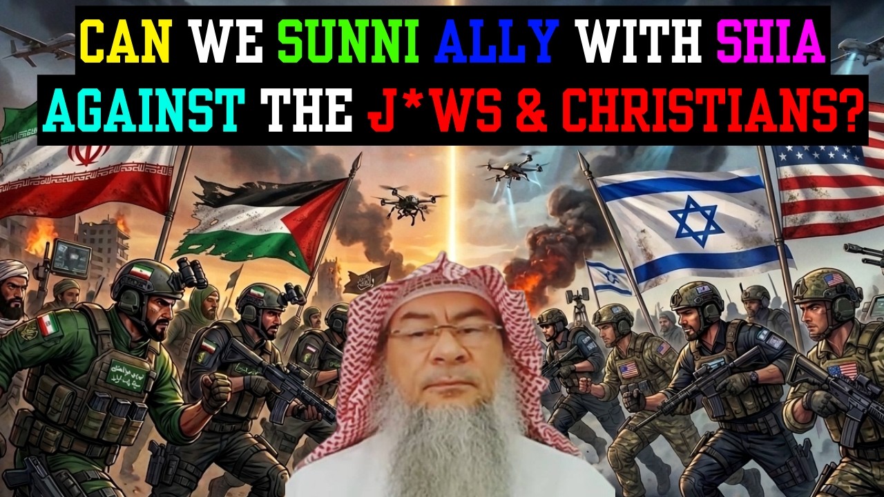Can we Sunni ally with Shia against the J*ws & Christians? #iran #islam #ramadan #assimalhakeem