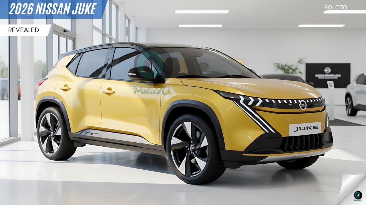 All-New 2026 Nissan Juke Revealed - evolution of Nissan's iconic compact crossover!