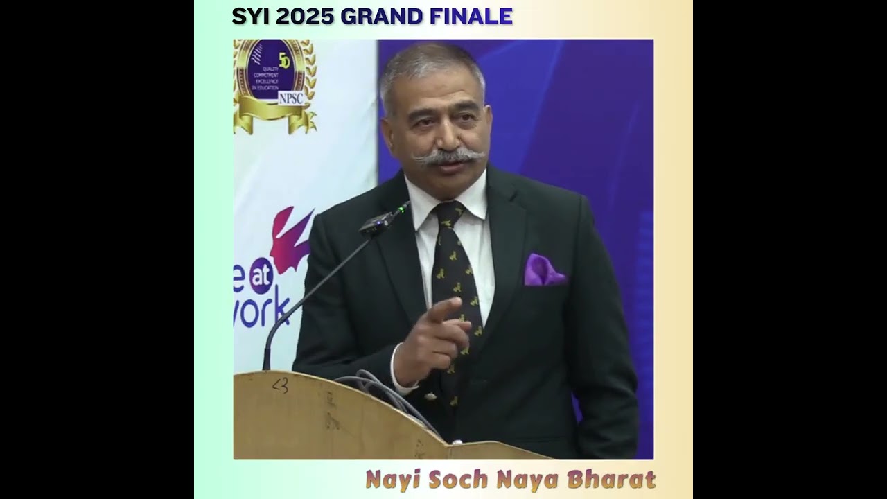 The New Space Age: Lt Gen Anil Kumar Bhatt’s Vision for SYI 2025