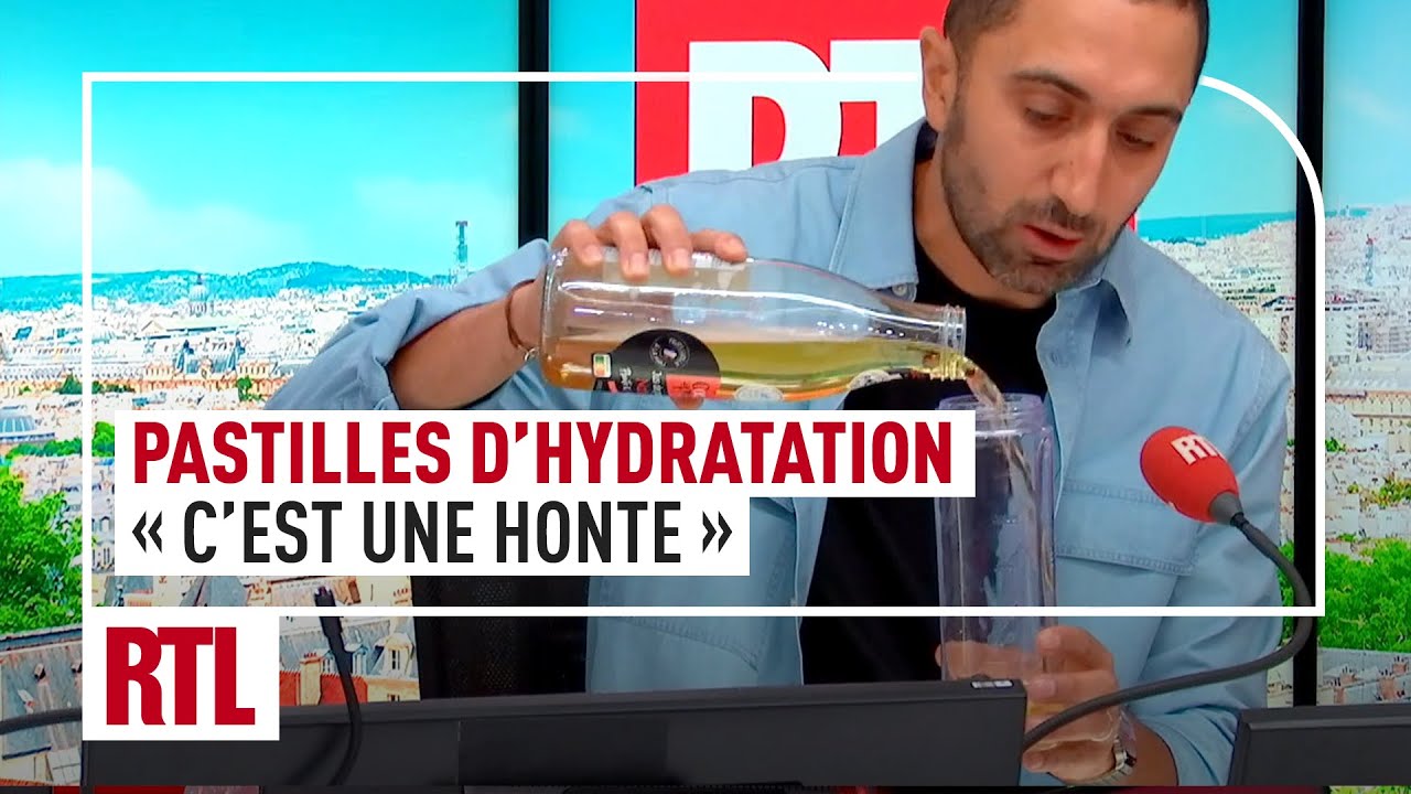 Pastilles d&rsquo;hydratation : 