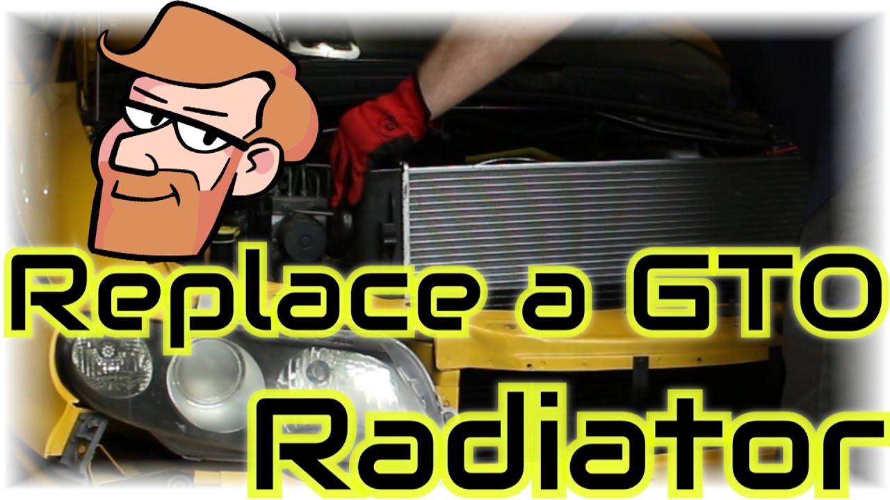 How to Replace a 2005/2006 Pontiac GTO Radiator • Cars Simplified: Cooling System