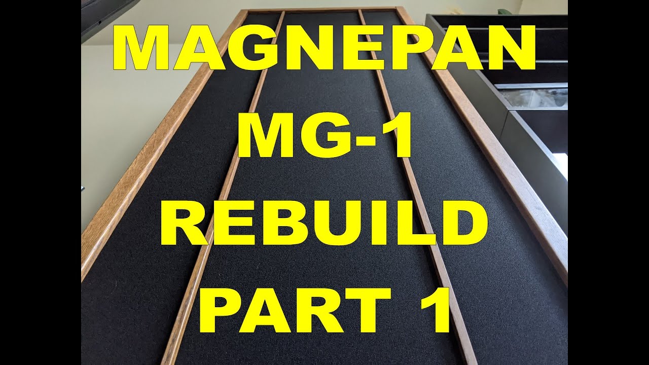 ВОССТАНОВИТЕ КОЛОНКИ MAGNEPAN MG-1 (Часть 1)