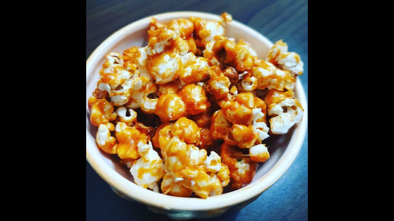 POPCORN AL CARAMELLO in 5 minuti BUONI COME AL CINEMA - Pop Corn caramellati PERFETTI
