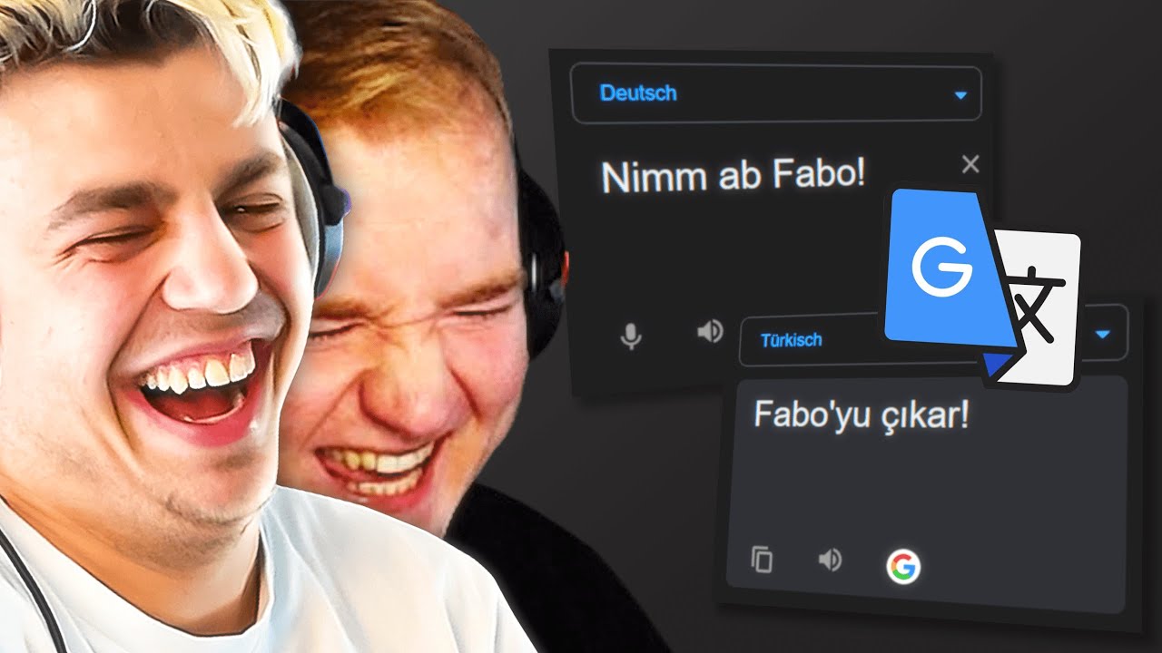 FABO & KEVIN BELEIDIGEN sich auf T&Uuml;RKISCH, bis sie vor LACHEN nicht mehr k&ouml;nnen!
