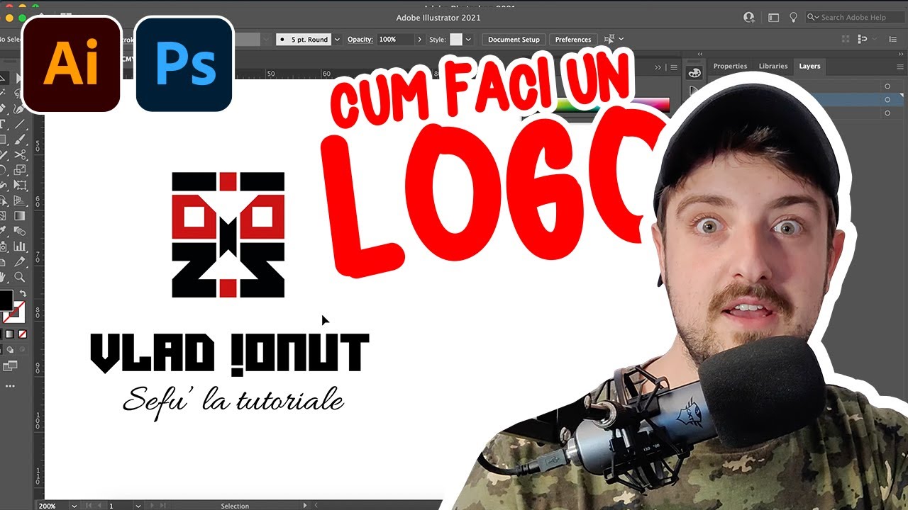 Cum să faci un logo - Tutorial cu Ion