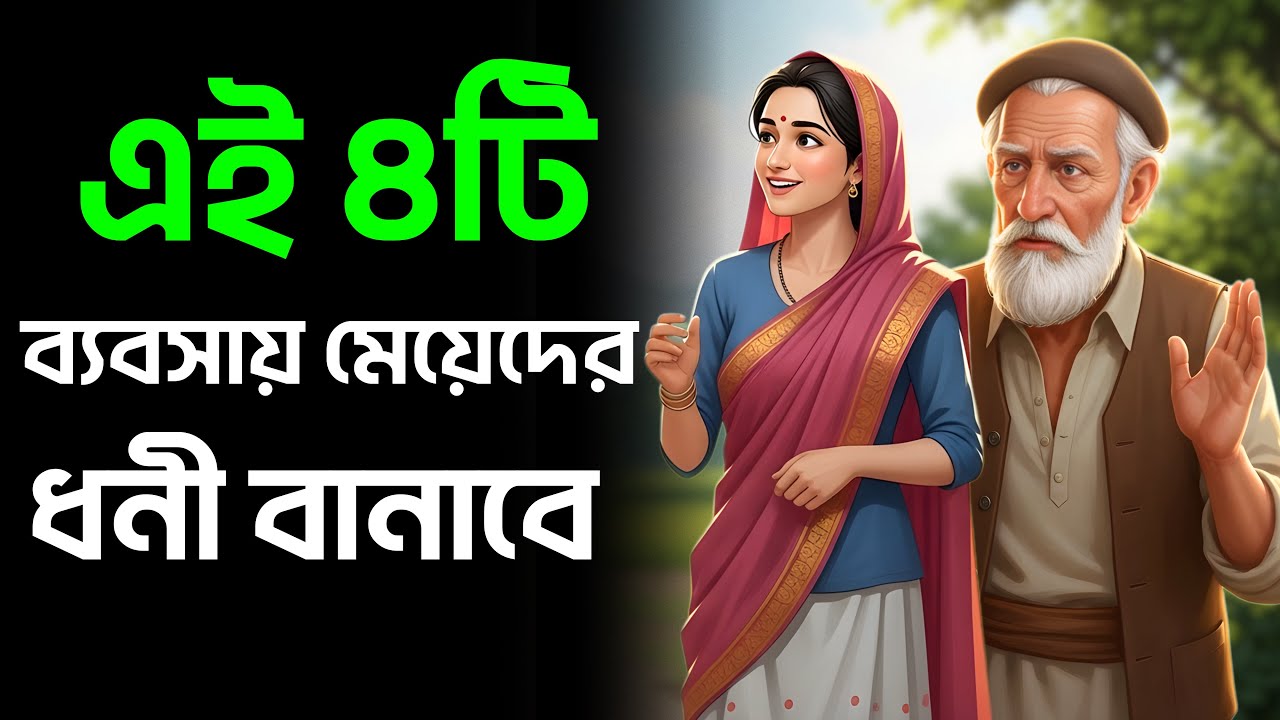 মেয়েরা কি ধনি হতে পারে? সফল ব্যবসার ৪টি আইডিয়া Women Business Ideas in Bangla | Sajjad Motivate