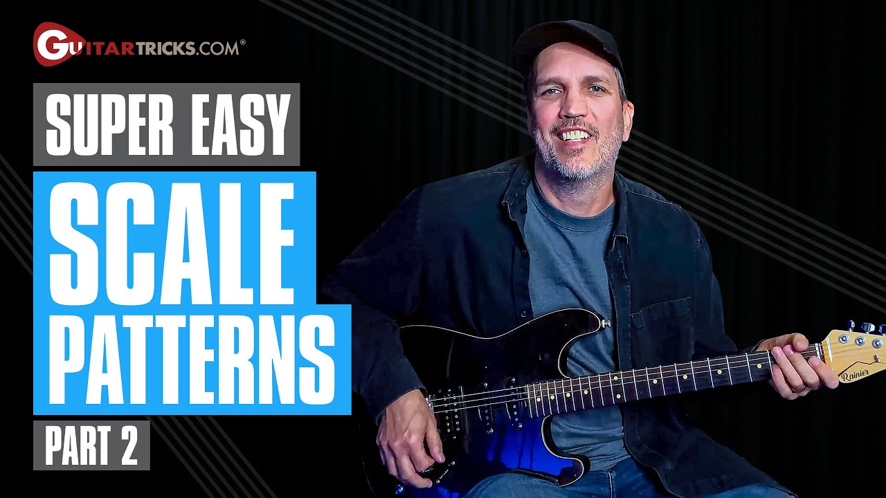 Super Easy Scale Patterns For Beginners - Pt 2 | Guitar Tricks