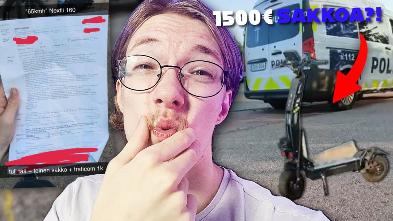TOP 5 POLIISIT PYSÄYTTÄÄ KLIPPIÄ #6 (1500€ seuraajalle SAKKOA?!)