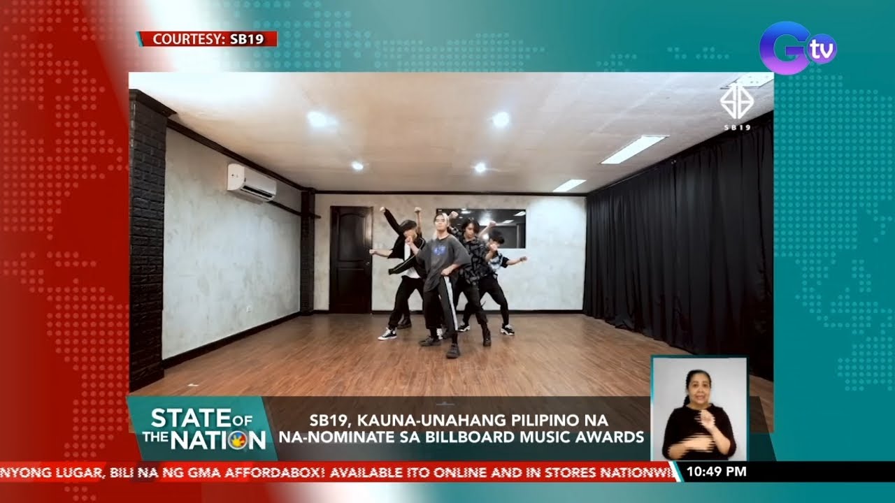 Pinoy-pop group na SB19, nominado sa 