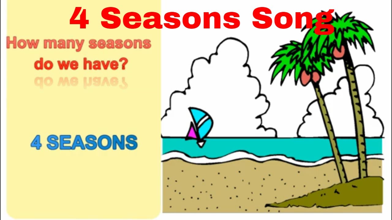 How many seasons do we have? | Four Seasons Song for Kids |Seasons on Earth