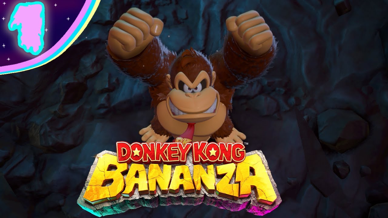 SLURPING BIG BANANA WITH MY FRIEND DONKEY KONG (Donkey Kong Bananza Part 1)