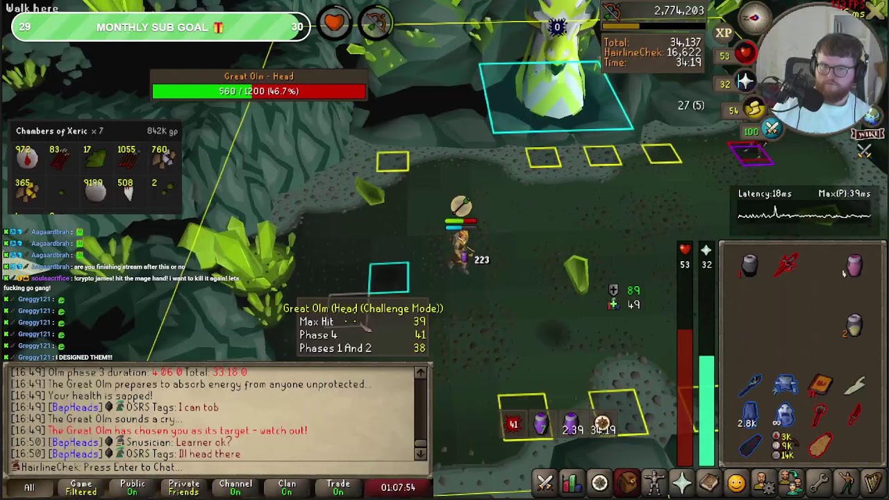 HCIM Day 49 💀Raids SOON! | TTS + Giveaway 🎁