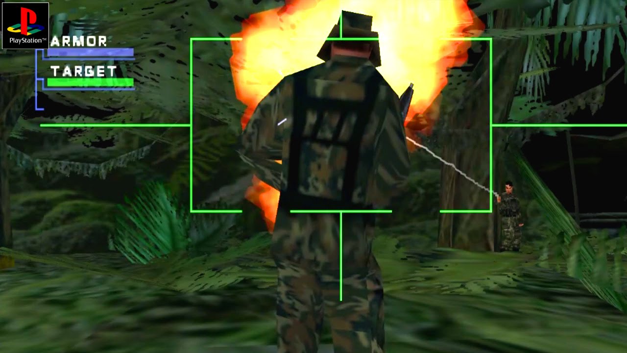 Syphon Filter 3 - Gameplay PSX / PS1 / PS One / HD 720P (Epsxe)