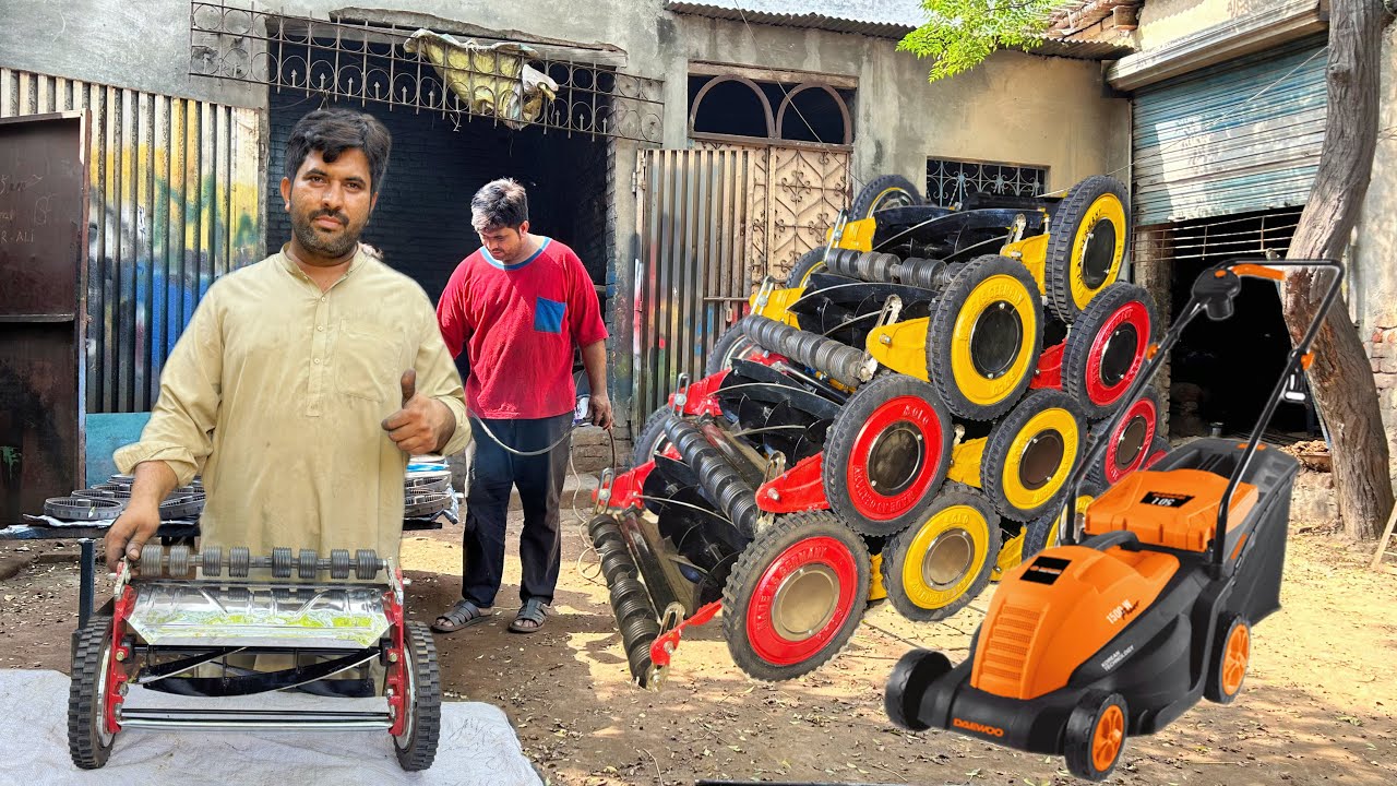 Incredible Manufacturing Process of Making Grass Cutting Machine In A Factory || Mass Production