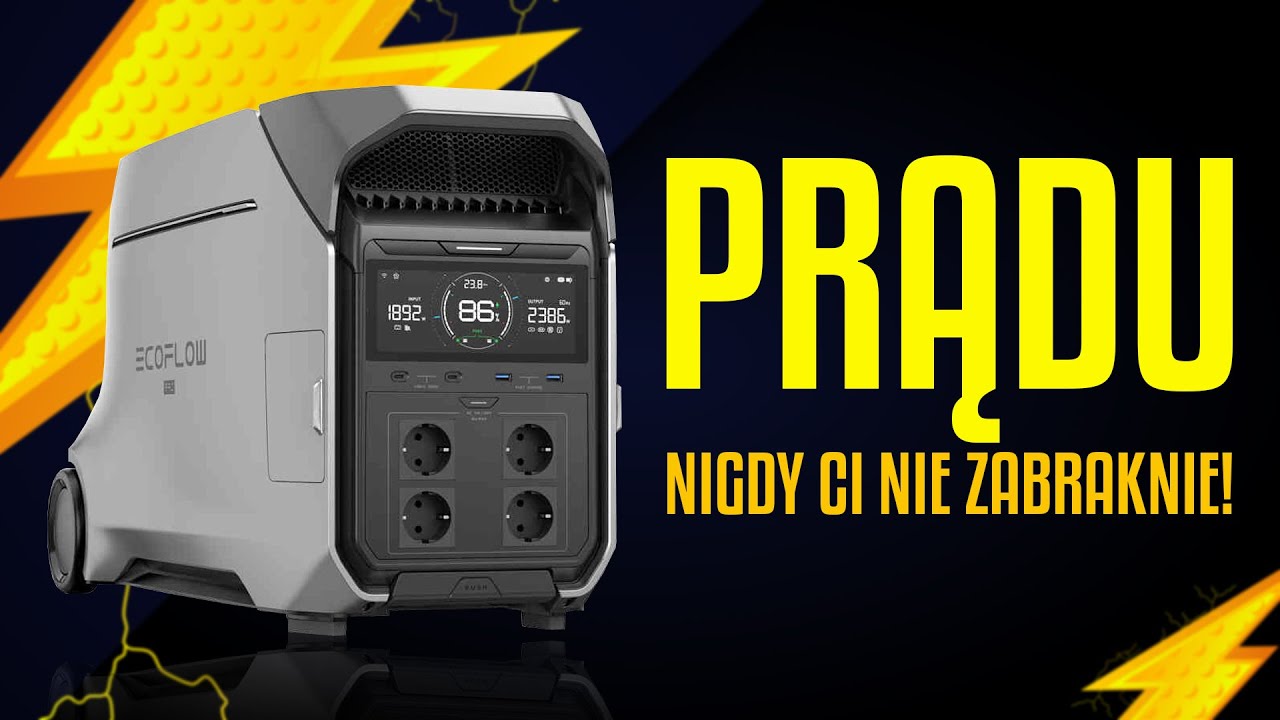 Odetnij się od SIECI 😱 Sprawdzamy EcoFlow Delta Pro 3