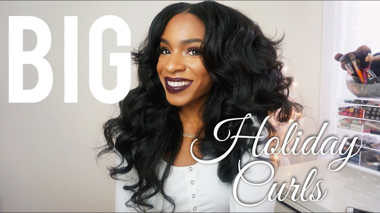Big Holiday Curls ▸ VICKYLOGAN
