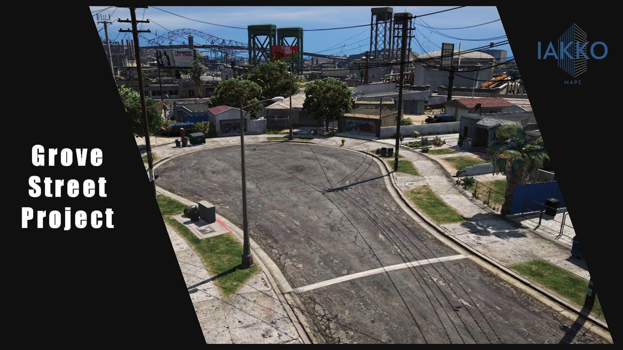 [GTA V-FIVEM] Grove street project [MLO]