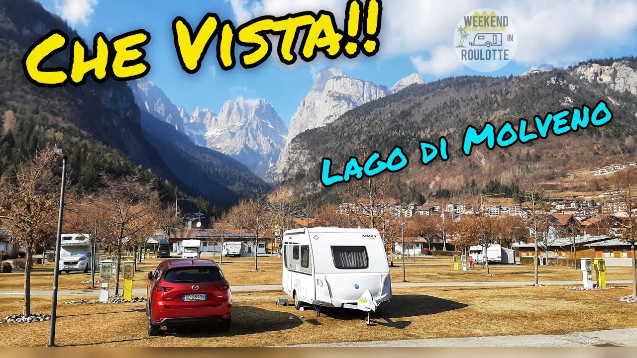CAMPEGGIO IN MONTAGNA VISTA LAGO *Camping Spiaggia Lago di Molveno*