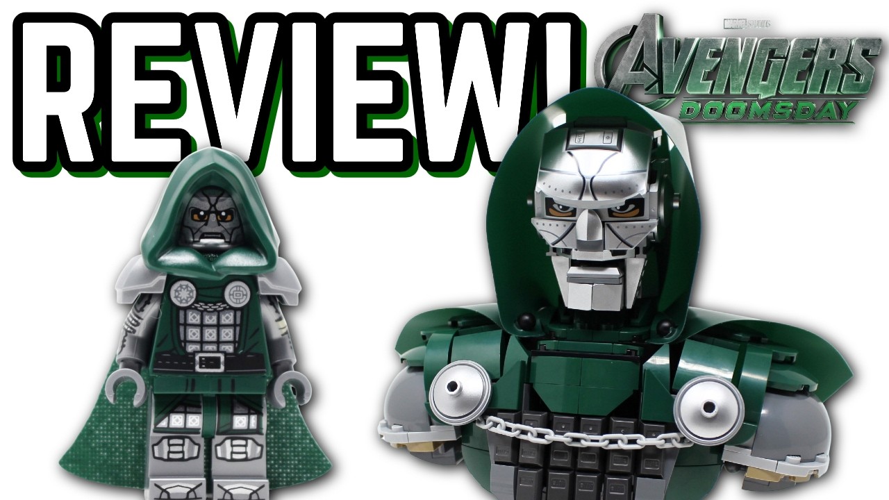 LEGO Marvel Avengers: Doomsday 76345: Бюст Доктора Дума &mdash; ОБЗОР! (Набор 2026 года)