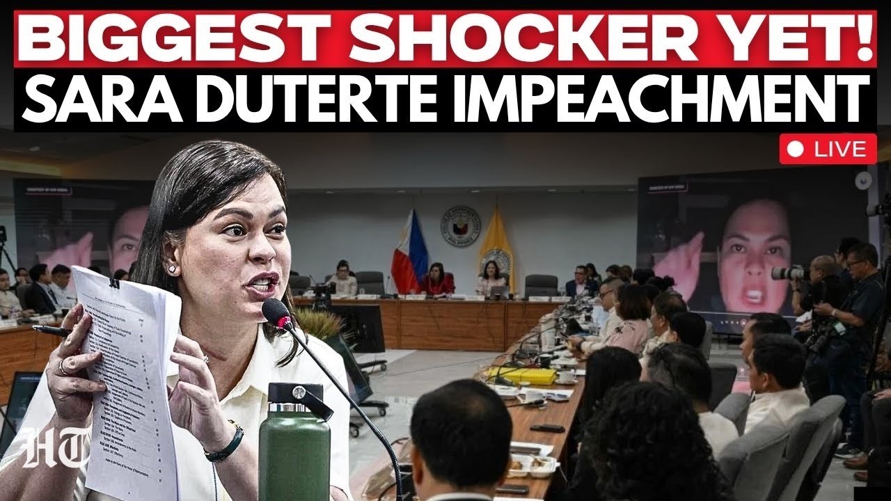 LIVE: Philippines Senate Convenes Impeachment Court for Trial of VP Sara Duterte | Manila | Day 5
