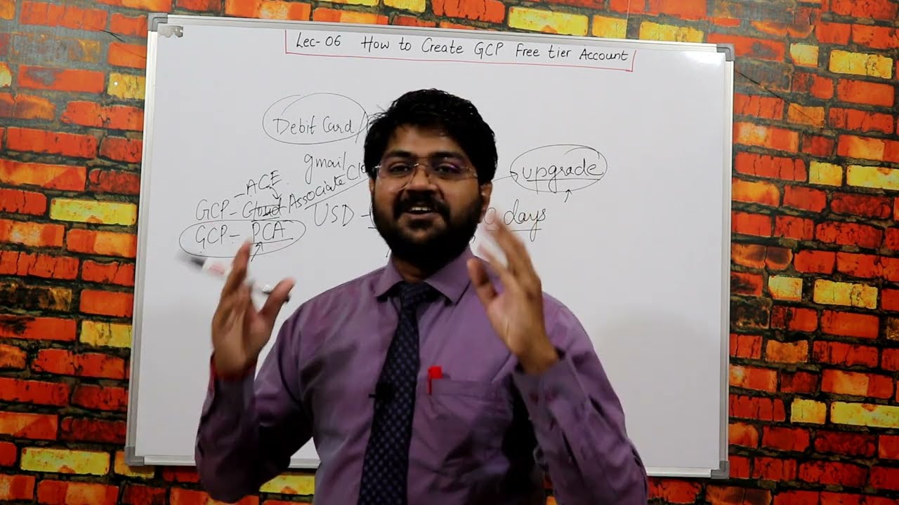 How to Create GCP Free Tier Account-Hindi/Urdu | Lec-06 | Google cloud platform Free trial account